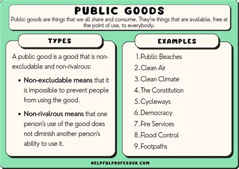 What are public goods examples? | besttabletsforkids.org 2024