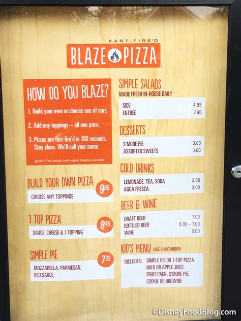 First Look and Review: Blaze Fast-Fire'd Pizza in Disney Springs | the ...