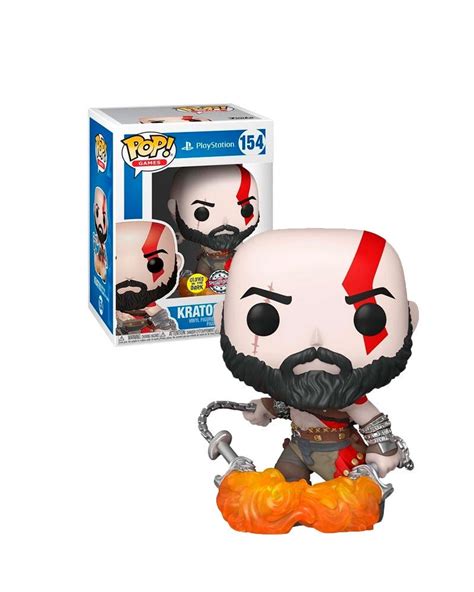 Funko Pop! God of War Kratos with Blades of Chaos Glow in the Dark Spe ...