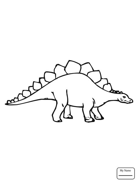 Stegosaurus Drawing at GetDrawings | Free download