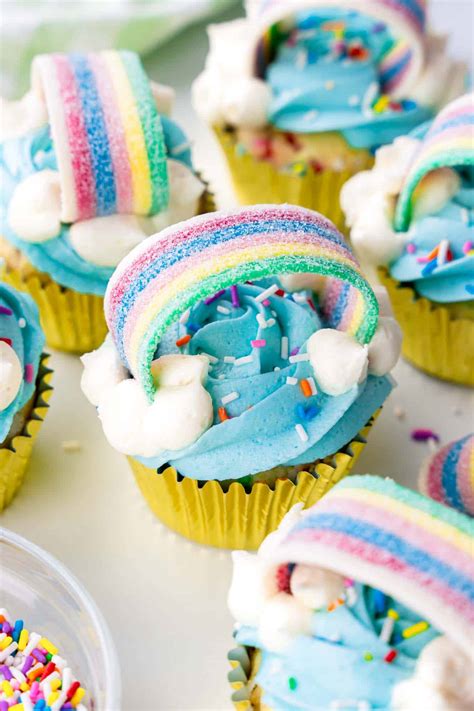 Easy Watermelon Cupcakes - Little Sunny Kitchen