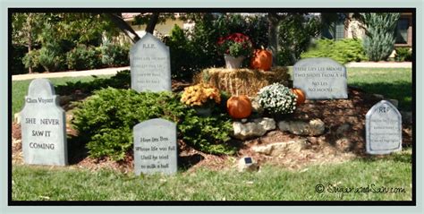 How To Make DIY Halloween Gravestones Your Kids Will Love! | Halloween ...