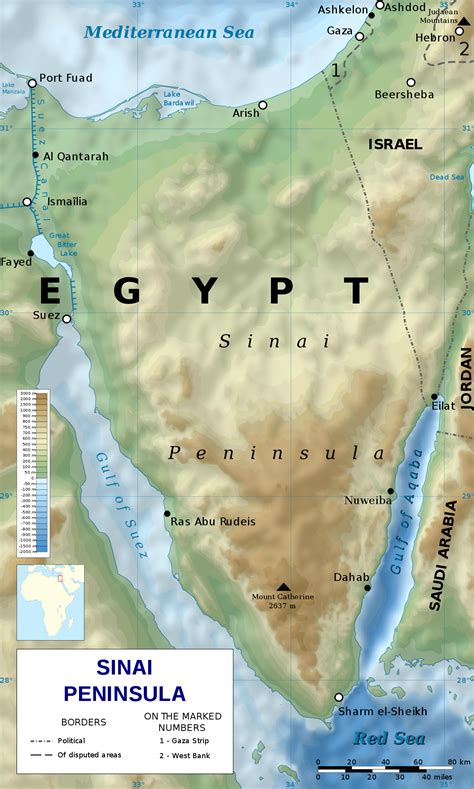 Sinai Peninsula - Wikipedia