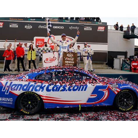 2023 Kyle Larson #5 Spring Richmond Race Win 1:24 HO Die-Cast ...