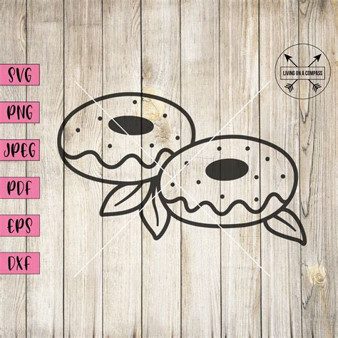 Donut Svg Donuts Svg Donut Clipart Donuts Clipart Baking - Etsy