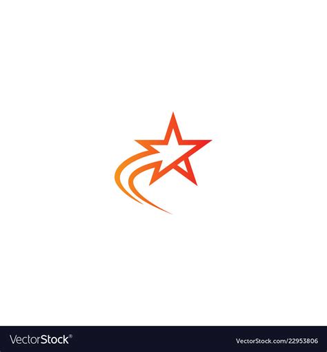 Star shine logo Royalty Free Vector Image - VectorStock