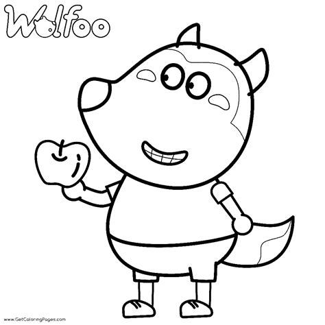 Wolfoo Coloring Pages Printable for Free Download