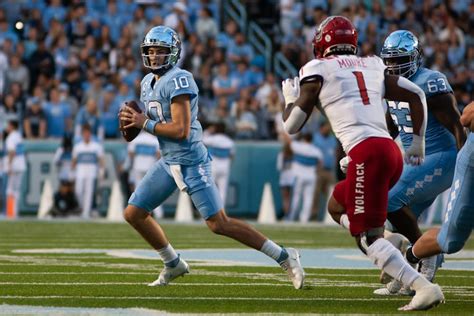 Drake Maye, UNC football rattled again at home in rivalry game against ...