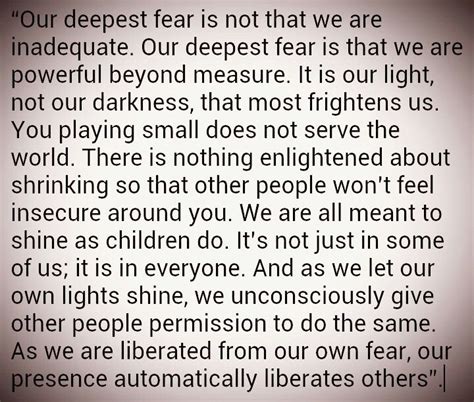 Pin on Good Words | Fear quotes, Our deepest fear quote, Coach carter ...