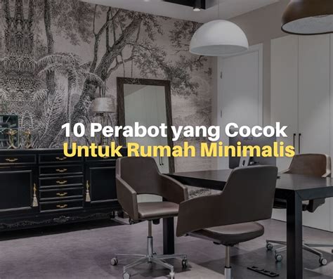 10 Perabot yang Cocok untuk Rumah Minimalis - Lacak Harga