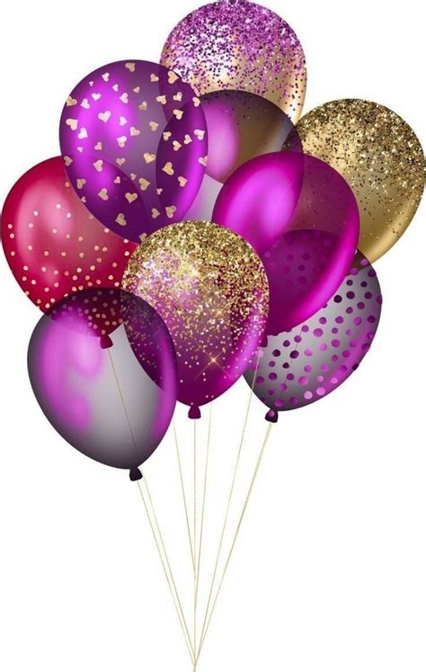 Happy birthday, HBD, celebration, balloon, balloons, purple, wallpaper ...