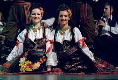 Serbian folk costume - ansambl “KOLO” | Serbian clothing, Folk costume ...