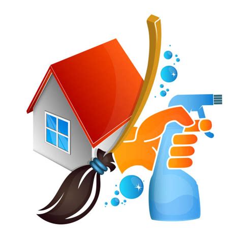 House Cleaning Logo Illustrations, Royalty-Free Vector Graphics & Clip ...