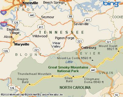 Where is Wears Valley, Tennessee? see area map & more