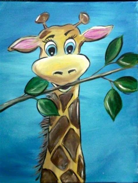 Love this!! | Kids canvas painting, Kids canvas art, Animal canvas ...