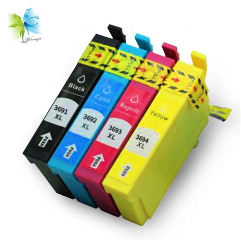 WINNERJET 10 Sets 4 Colors 36XL T3691 T3694 Compatible Ink Cartridge ...