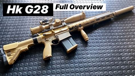 Overview of the Hk G28 - the German Semi Auto Sniper System - YouTube