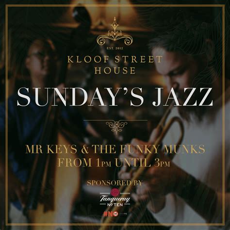 Sunday Jazz – Kloof Street House