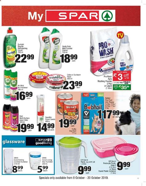 Spar Specials Gauteng 08 October 2019