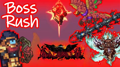 Terraria Calamity Mod: Boss Rush VS. Endgame Ranged Class! - YouTube