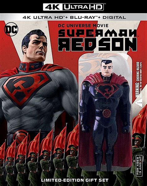 SUPERMAN: RED SON LIMITED EDITION 4K BLU-RAY GIFT-SET (WARNER) Limited ...