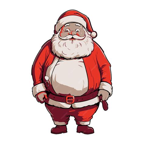 Premium Vector | Santa claus christmas illustration