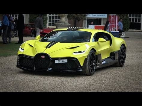 $5Million Yellow Bugatti DIVO steals the SHOW! Concours Of Elegance ...