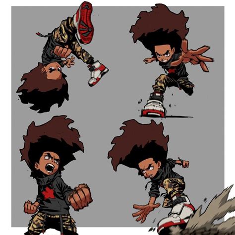 ArtStation - The Boondocks Reboot art 2, Seung Eun Kim | Concept art ...