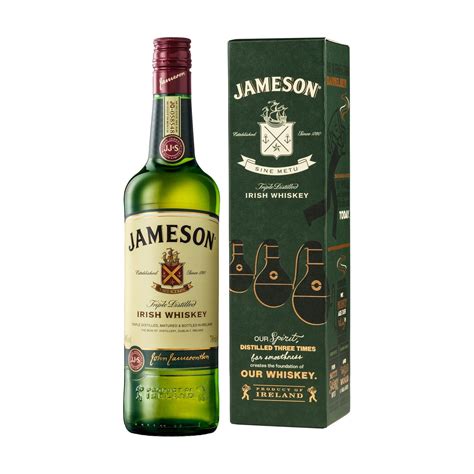 Whiskey: Jameson Irish Whiskey – Humo y Tabaco