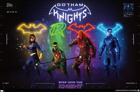 DC Comics Gotham Knights - Characters Wall Poster, 14.725" x 22.375 ...