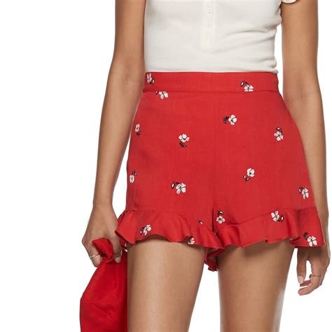 POPSUGAR Collection at Kohl’s Ruffle-Hem Shorts | Most Flattering ...