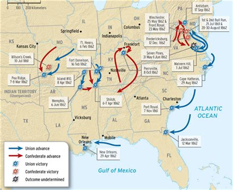 American Civil War Battle Maps