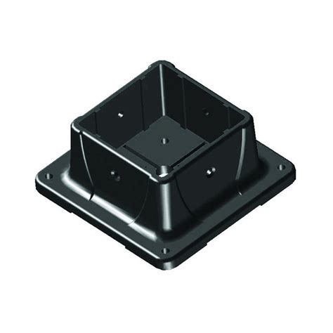 Peak Products 4 in. x 4 in. Plastic Post Anchor-4080 - The Home Depot