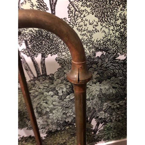 Antique Brass Headboard and Footboard | Chairish