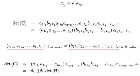 linear algebra - Binet's Formula Proof (Einstein notation, Levi-Civita ...