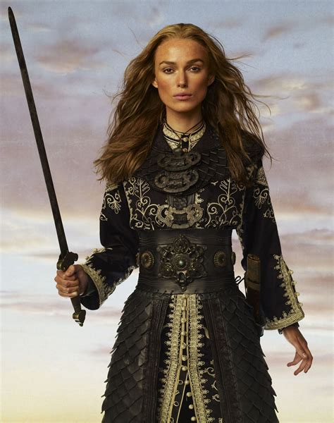 Keira Knightley as Elizabeth Swann - The Pirates of the Caribbean - Hot ...