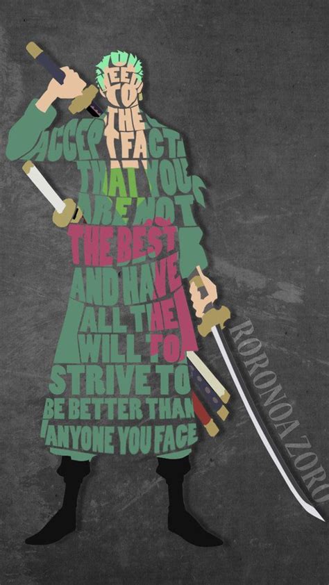 One Piece - Zoro quotes | One piece comic, Roronoa zoro, One piece