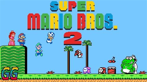 Super Mario bros 2 speedrun in just eight minutes - YouTube