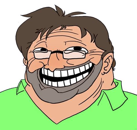 Gaben Beard Troll Face | Gabe Newell | Know Your Meme