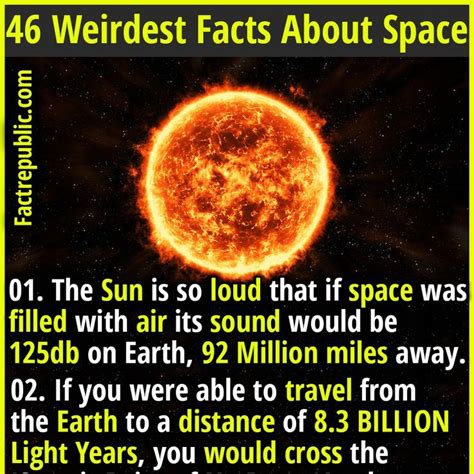 46 Weirdest Facts About Space That Will Rock Your World