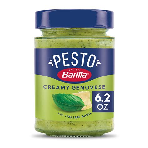 Barilla Creamy Genovese Pesto Sauce & Spread - Shop Pasta sauces at H-E-B