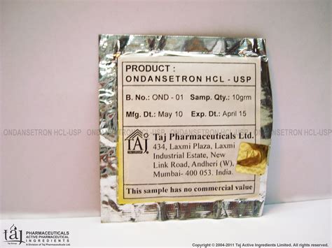 Ondansetron hydrochloride dosage Reviews, Importers, Ondansetron hcl ...