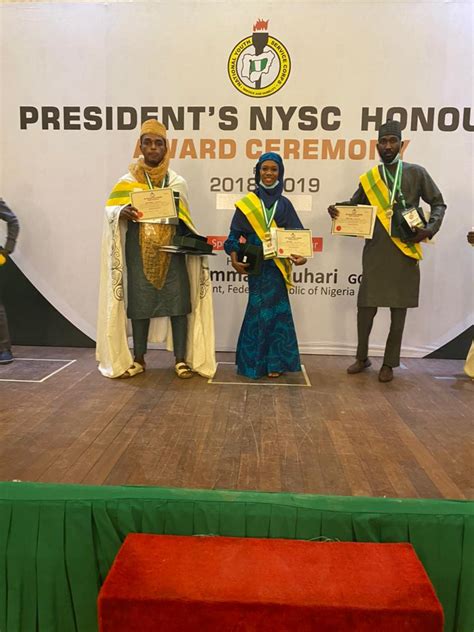 ABU Zaria honors students conferred with NYSC Presidential Awards ...