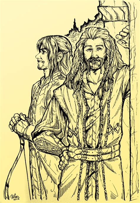 Fili and Kili | The hobbit movies, Hobbit art, The hobbit