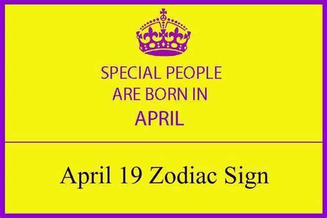 April 19 Zodiac Sign, April 19th Zodiac, Personality, Love ...