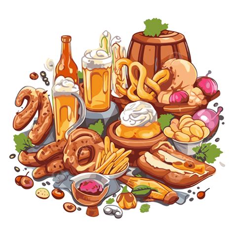 Oktoberfest Food PNG, Vector, PSD, and Clipart With Transparent ...