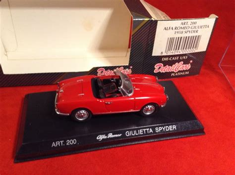 Detail Cars 1:43 - 1 - Model car - ref. #200 Alfa Romeo Giulietta ...