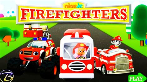 Nick Jr. firefighters | game for kids - YouTube