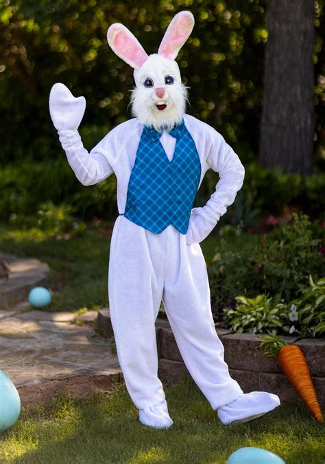 Mascot Happy Easter Bunny Costume