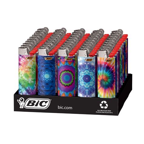 BIC Maxi Pocket Lighter, Special Edition Psychedelic Collection ...